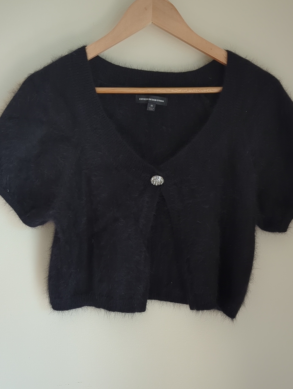 Express Design Studio black shrug